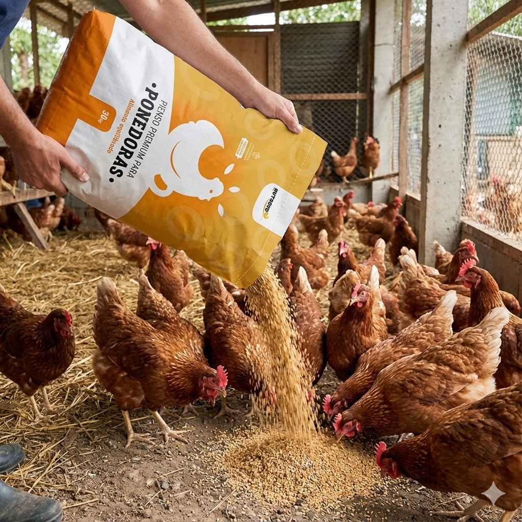 ¿Por qué los insectos mejoran la puesta en gallinas tardías?